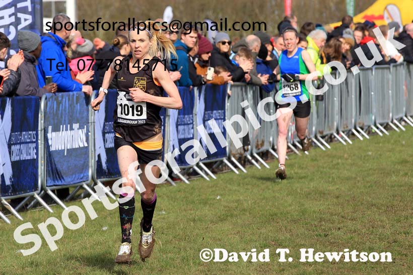 Senior Womens 2023 UK CAU Inter Counties Cross Country Champs, Prestwold Hall, Loughborough. Photo: David T. Hewitson/Sports for All Pics